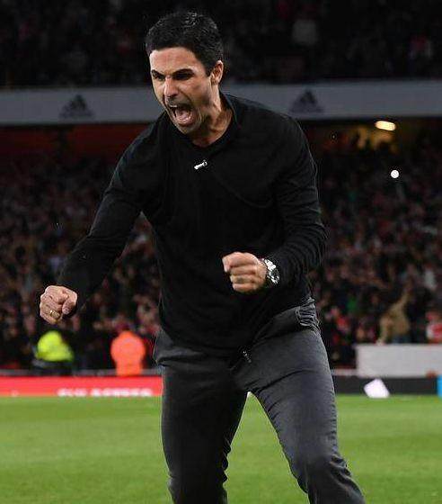 阿尔特塔：马丁萨卡成长惊人 不打算提出夺冠目标