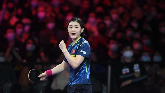 v体育-王艺迪力克伊藤美诚 国乒提前包揽世乒赛女单四强